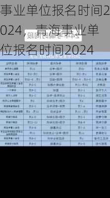 事业单位报名时间2024，青海事业单位报名时间2024